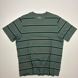 Green Striped Denver Hayes T-Shirt - L
